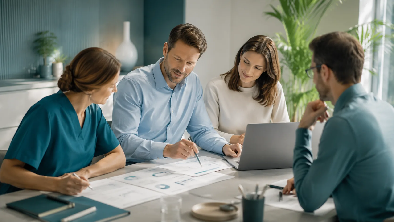 Procesos y equipo en clínicas dentales